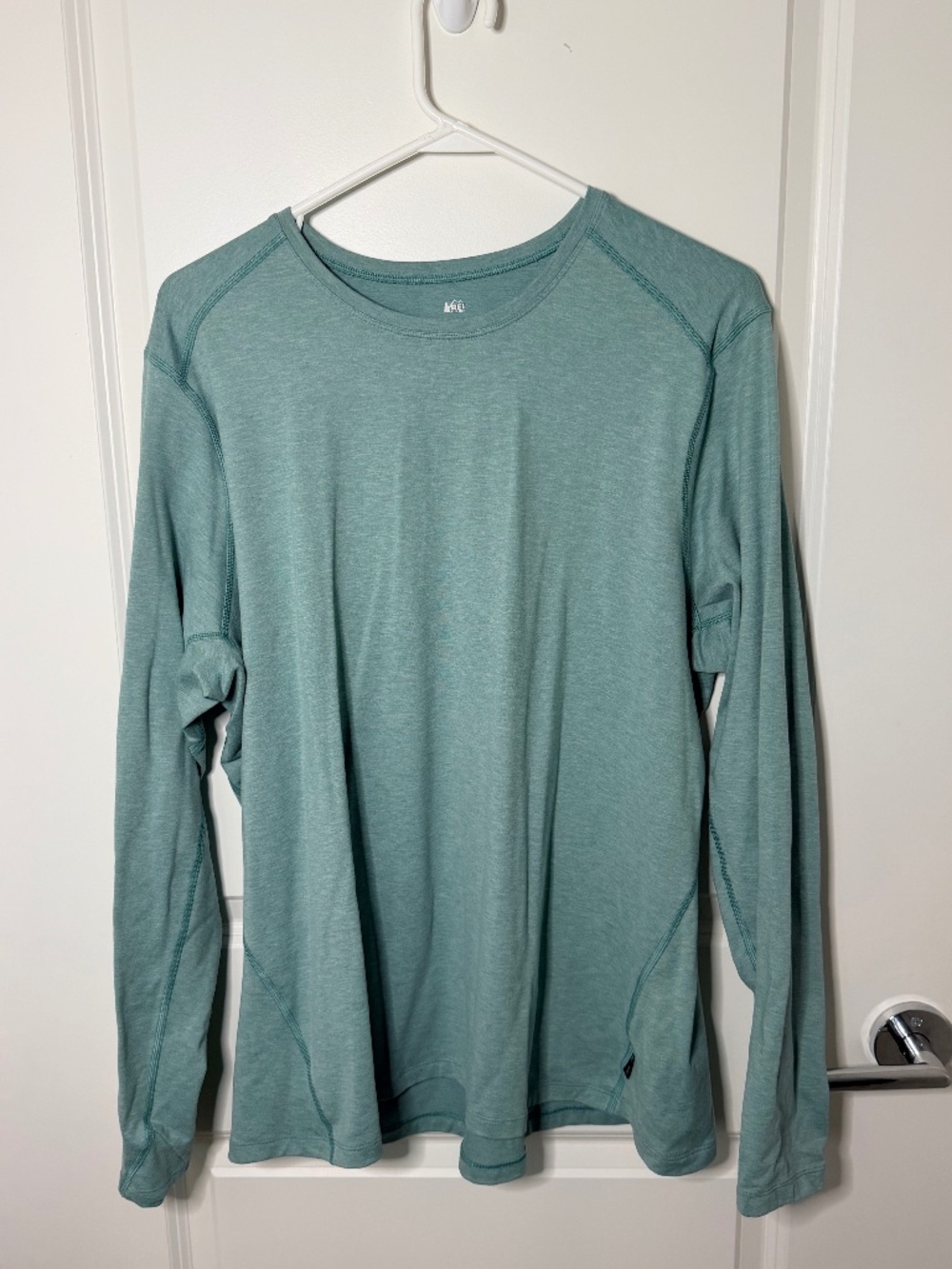 REI Co-op Midweight Long-Sleeve Base Layer Top - Women's, Green, Plus Size 2X